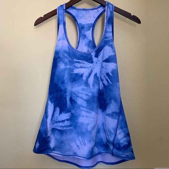 Athleta Tops - • [Athleta] Palm Tree Active Tank •